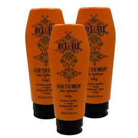 TIGI 3 Pack TIGI Rockaholic Livin' The Dream Daily Conditioner + Energy 8.45 oz