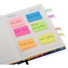 ZCZN 14 Pads Sticky Notes Light Purple Small Sticky Notes