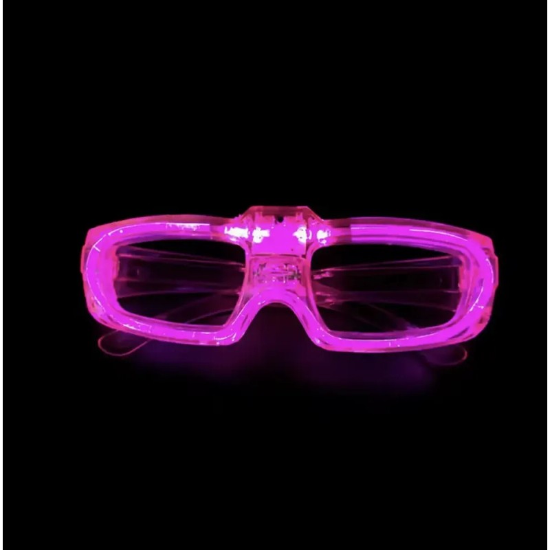 Gafas Led Neón Intermitentes Para Fiestas Y Baladas