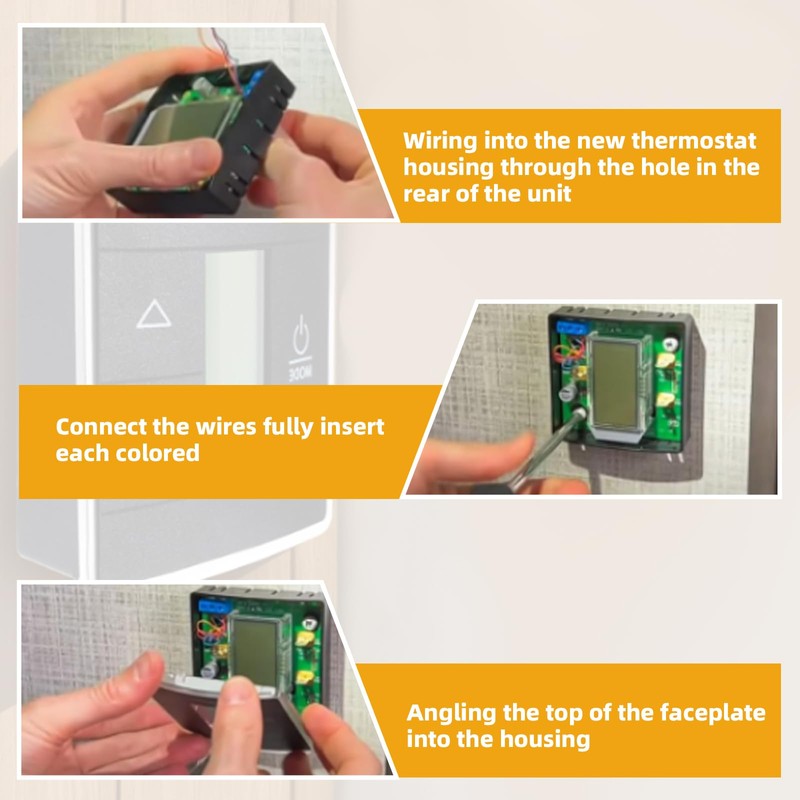 MILIPARTS RV Wall Thermostat Updated Version 3316250.712 Single Zone RV