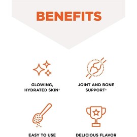 Chocolate Collagen Protein Powder with MCT Oil, 19g Protein, 17.6 Oz, Bulletproof Collagen Peptides and Amino Acids for Healthy Skin, Bones and Joints