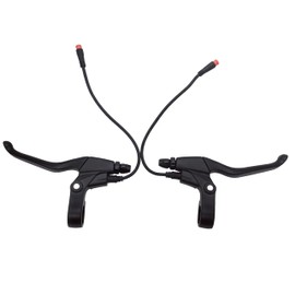 E-Bike Brake Lever, Brake Grips for Electric Bike or E Scooter,Ebike Accessories Cut Off Power When Brakes Ebike Parts (2PIN Waterproof Connector 20cm)