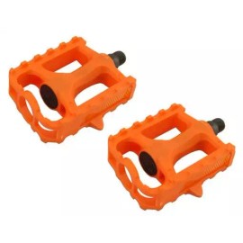 ALTALINE Bicycle Pedals 9/16" For 3 Piece Crank BMX Kids Cruiser Electric Bikes - (802394)Orange