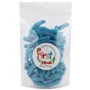 BLUE RASPBERRY SOUR GUMMY WORMS 1 POUND BAG Sweet Snack