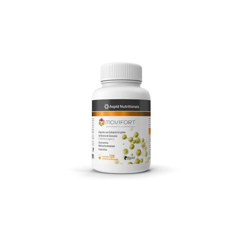 Aspid Nutritionals - Movifort Suplemento Alimenticio 120 Cápsulas | Extracto