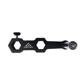 Colton Industrial Tools 51502 | 3/4" Hex x 6" Vise Aluminum Two Position Standard Vise Speed Handle