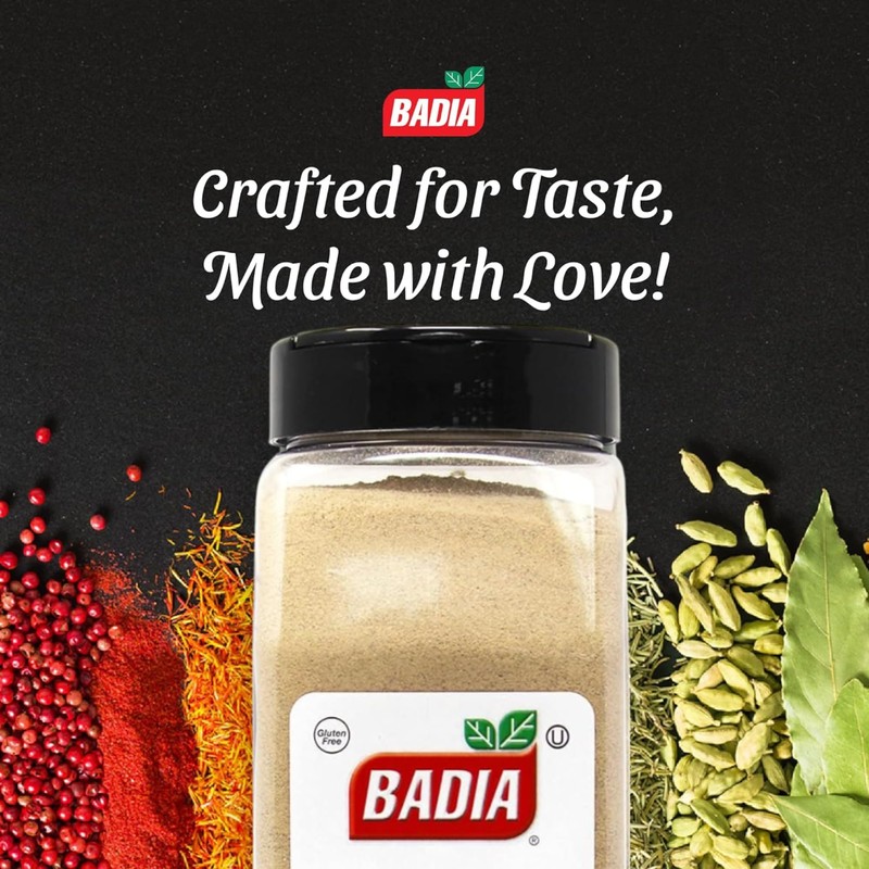 Badia Ground White Pepper, 16 oz – Smooth, Mellow Heat