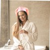 TOVINANNA Pack Lined Shower Cap Large Bath Cap for Women