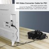 For PS1/PS2 to HDMI AV Cable, for PS2 to HD
