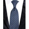Towergem 63" Extra Long Necktie Men's Jacquard Classic Design XL