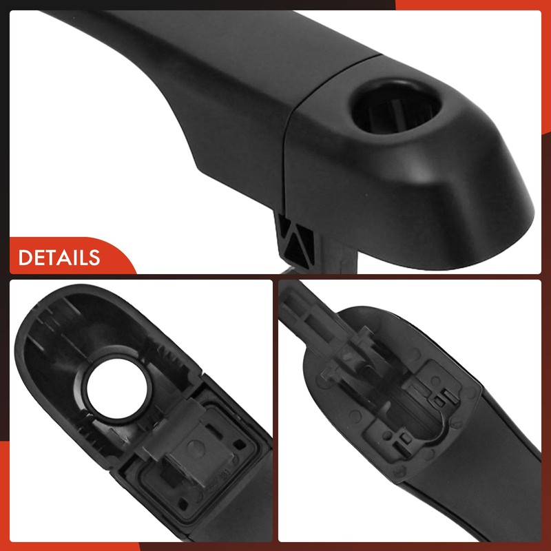 A-Premium Front Left Driver Side Exterior Door Handle with Keyhole