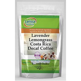 Lavender Lemongrass Costa Rica Decaf Coffee (Gourmet, Naturally Flavored, Whole Coffee Beans) (8 oz, ZIN: 560826) - 3 Pack