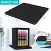 Haxmdfa Mini Fridge Silicone Mat 24''x24 X0.6'' Under Refrigerator Mat