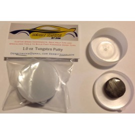 Derby Tricks 1 oz Tungsten Putty, 2 oz Tungsten by Derby Tricks Pinewood Derby car weights