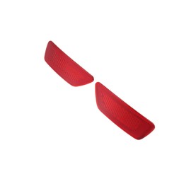 VekAuto Pair Front Bumper Reflector Side Marker 57010720A 57010721AC for Jeep Grand Cherokee 2011-2020 Compass 2011-2016 for Dodge Journey 2011-2017 Red Auto Accessories
