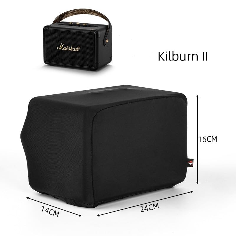 Taoricen Dust Cover for Marshall Kilburn II Speaker, Stretchy Black