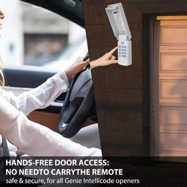 Upgraded Replacement for Genie Garage Door Opener keypad Replacement, for All Genie/Overhead Door Garage Door Openers, for Model GK-R OKP-BX 37332R GK-BX GWKP, GWK-IC, ACSDG, ACSDA1, ACSD1G