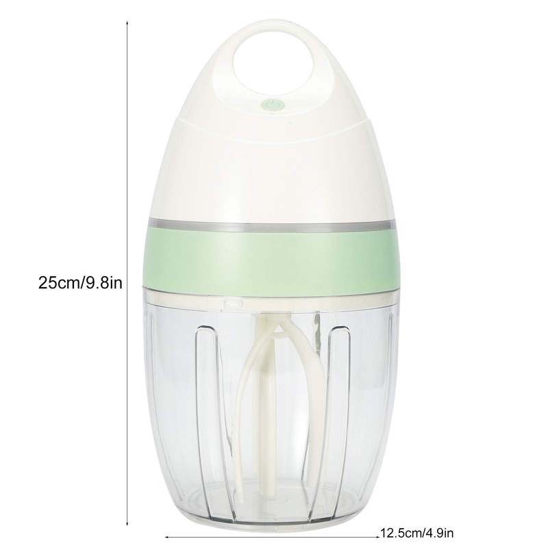 Alvinlite 900 ml Kleiner Stand-Eiermixer, elektrischer Schneebesen, Mini-Mixer-Schaumer perfekt für