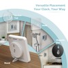 KADAMS Shower Clock Waterproof Bathroom Timer – Digital Wall Clock