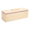 Soap Loaf Mold Flexible Purple Silicone DIY Hand Made Soap