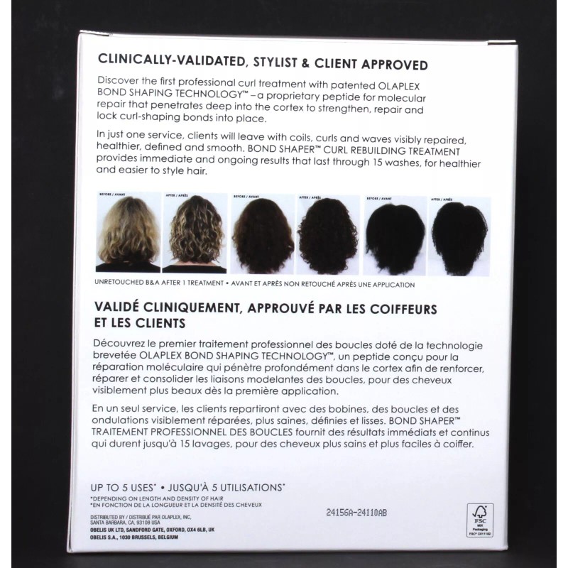 OLAPLEX BOND SHAPER CURL REBUILDING TREATMENT