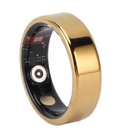 XUMIUZIY Smart Ring for Men Women, Fitness Tracker Ring with Gesture Control, IP68 Water Proo Step Counter Bluetooth Activity Tracker (7#)