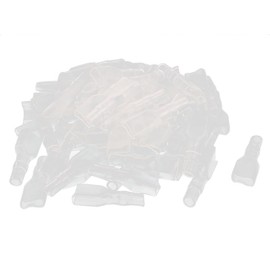 Sourcingmap Replacement 6.3mm Female Spade Wire Terminal Insulated Sleeve 65 Pcs