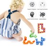 GOLDGE 13 Pieces 24 Blocks Mini Snake Cube Puzzle Cube