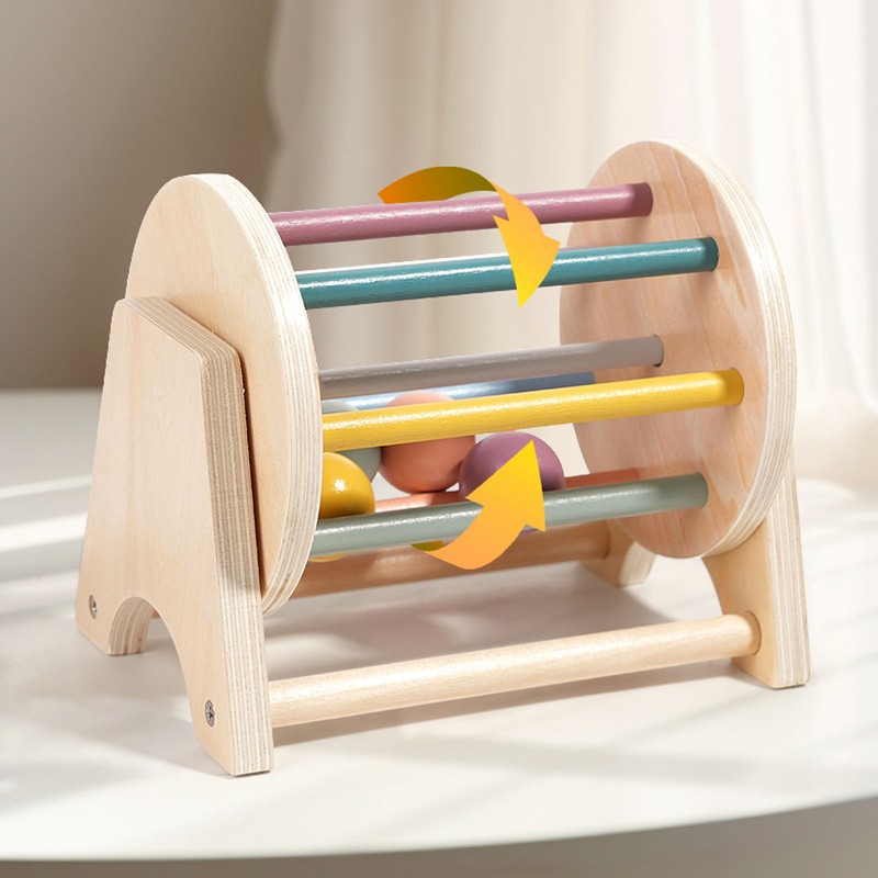 Infant Rolling Drum Toddler Spinning Toy Early Childhood Education Baby