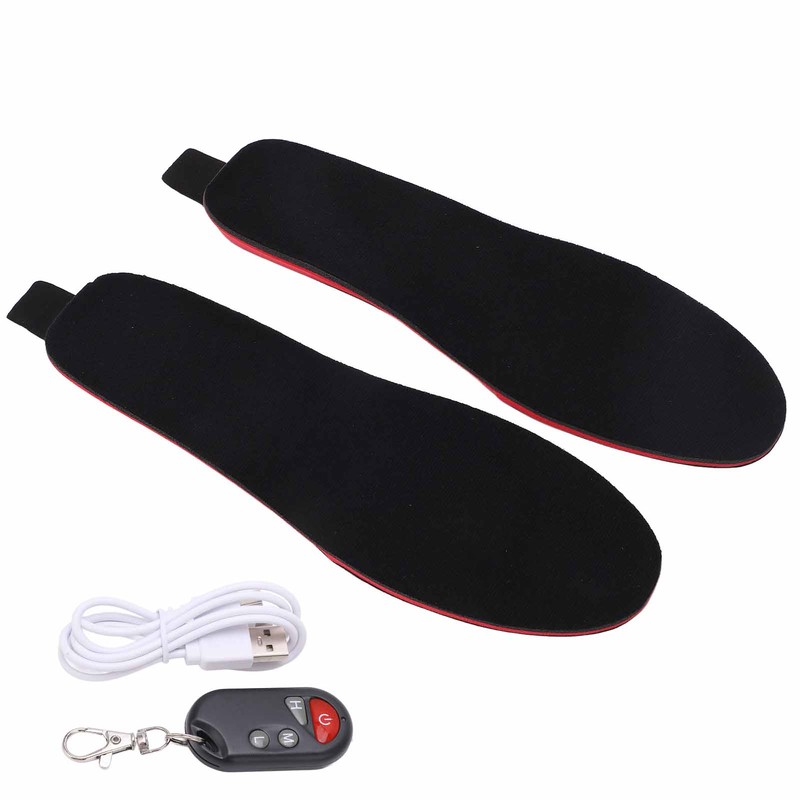 Heated Insoles DIY Cuttable Smart Remote Control USB Rechargeable Electric