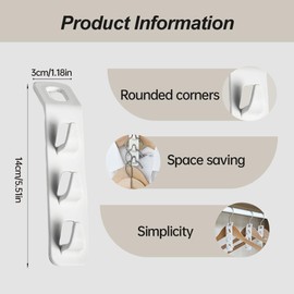 12pcs Clothes Hangers Space Savers,Space-saving connecting hooks for clothes hangers,New hooks for clothes hangers Hanger connection, universal size hangers Space-saving