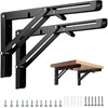 Susuba Shelf Bracket, L-Shaped Bracket, Foldable, Bracket, Wall Shelf, Folding