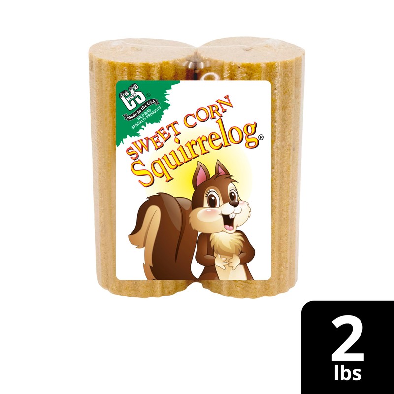C&S Sweet Corn Squirrelog, 6-Pack Refill