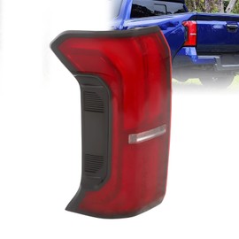 Jecoupoon Left Tail Light Assembly Compatible with 2024 2025 Tacoma Without Tailgate Switch Driver Side Rear Taillight Tail Lamp 81560-AK050 (Left)