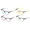 4 Pairs Women Fashion Reading Glasses - Stylish 2 Tone