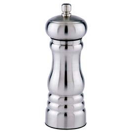Chef Specialties 6.6 Inch Prentiss Pepper Mill, 6.6", Stainless