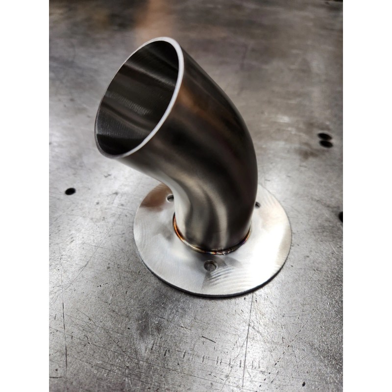 WHISKEYBENTMOTORSPORTS.COM HONDA PIONEER 1000 UTV PERFORMANCE 45° BEND EXHAUST TIP