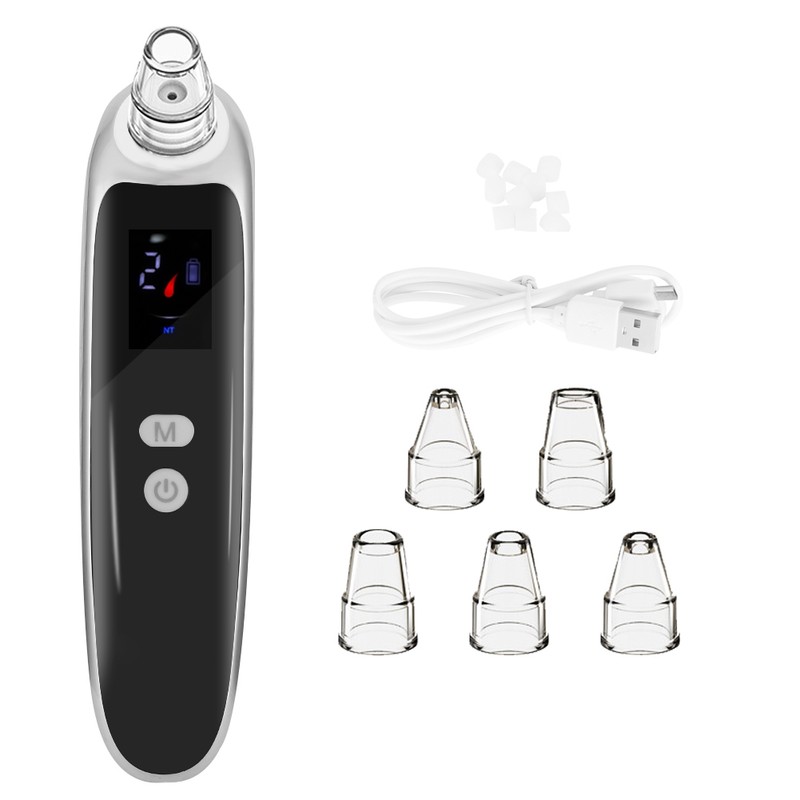 USB Electric Blackheads Removal Vacuum Face Pores Cleaner Exfoliating Lifting