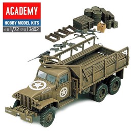 JQ US Military Cargo Truck and Accessories AC402 2.5 Ton 1.72 / 미군 카고트럭과 악세서리 AC402 2.5톤 1대72
