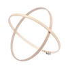 Operitacx Bamboo Embroidery Hoop for Cross and Needlework for Craft