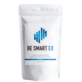 BE SMART EX 【 集中 サプリ 】カフェイン 錠剤 仕事 勉強 眠気覚まし （安心の全成分量公開） ロディオラ 亜鉛 イチョウ葉 ガラナなど厳選20種類配合 90粒/1~3ヵ月分