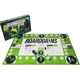 Boardgains. Fitness Board Game Designed by Personal Trainer for Group Fitness, Workout Classes, Home Workouts and Physical Education. Outdoor Cardio Equipment Using Bodyweight Exercises.