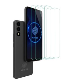 Futanwei [4 Pack] for Vortex CB68 Tempered Glass Screen Protector 2024 [9H Hardness] [HD Transparency] [Anti-Scratch] [Anti-Fingerprint] [Bubble Free] [Case Friendly] Screen Protector for Vortex CB68