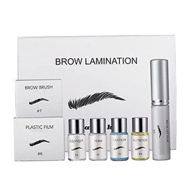 Kit de laminación de cejas, juego permanente cejas 3D para uso domés | Aplicación rápida de 15 minutos, para principiantes, ideal para el cuidado en c