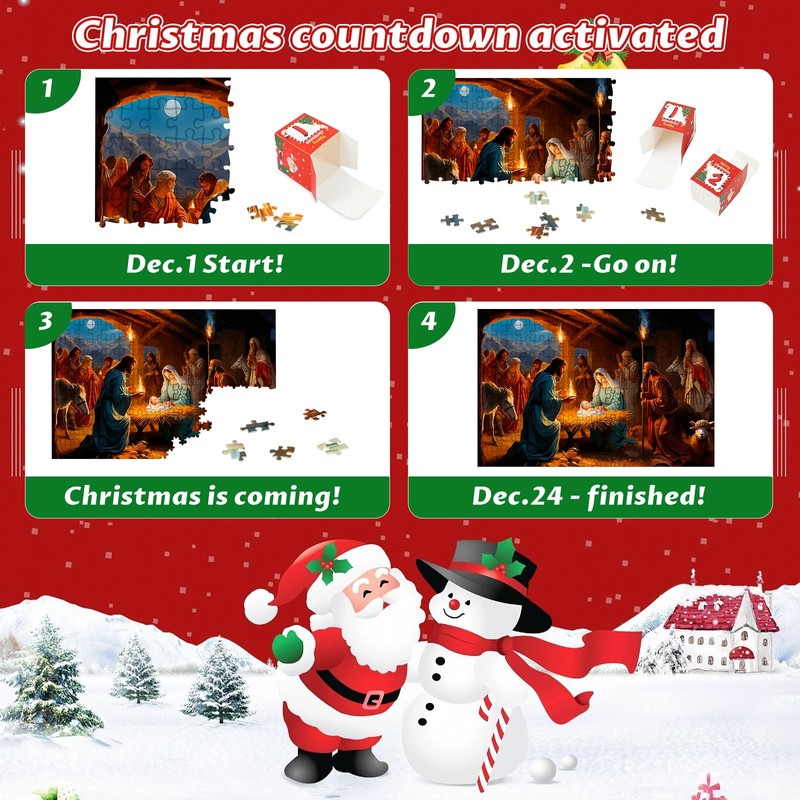 Puzzles-24 Boxes - 1008 Pieces