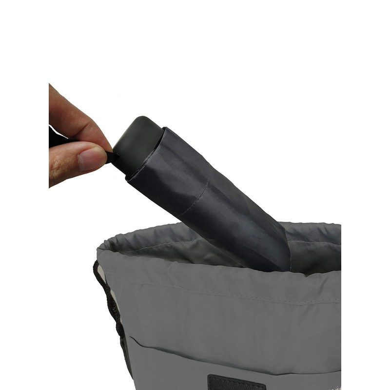VIPLUIE City travel Folding Umbrella - Mini pocket size 17cm