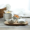 SOCOSY Star-shaped Multipurpose Ceramic Sauce Dish Seasoning Dishes Sushi Dipping