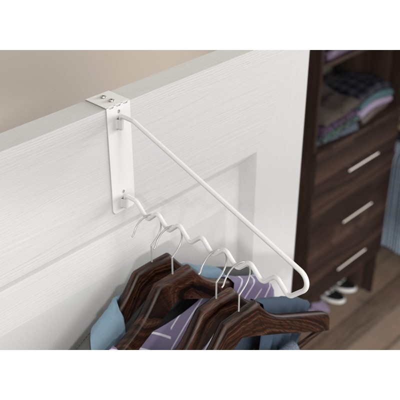 ClosetMaid Hanging Bar Valet Rod for Wall or Door Mount