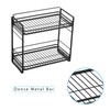 zccz 2-Tier Bathroom Countertop Organizer - Detachable Standing Rack Bathroom