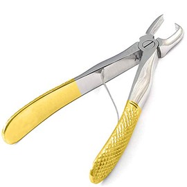 AAProTools Tartar Remover Forceps Gold Handle Small Size 4½" Dental Veterinary Dog PET Canine